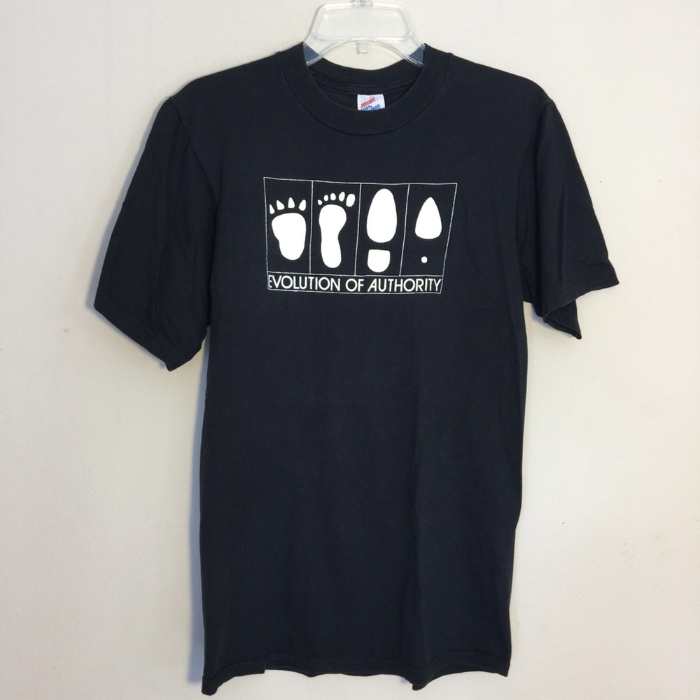 80s 90s Womens Rights Evolution of Authority Tee